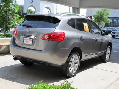 nissan rogue 2012 lt  gray sv gasoline 4 cylinders front wheel drive automatic with overdrive 77477