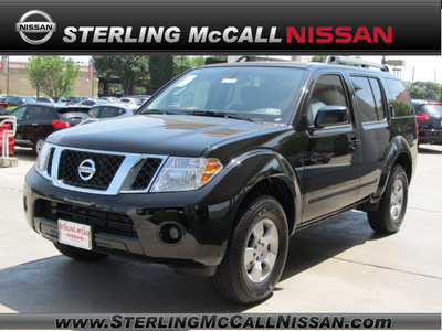 nissan pathfinder 2012 black suv s gasoline 6 cylinders 2 wheel drive automatic with overdrive 77477