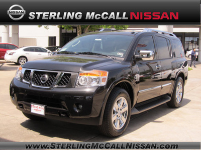 nissan armada 2012 black suv platinum flex fuel 8 cylinders 2 wheel drive automatic with overdrive 77477