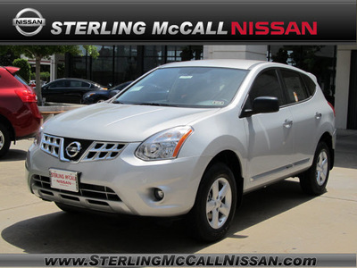 nissan rogue 2012 silver s gasoline 4 cylinders front wheel drive automatic with overdrive 77477