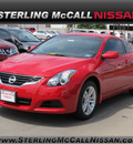 nissan altima 2012 red coupe 2 5 s gasoline 4 cylinders front wheel drive shiftable automatic 77477