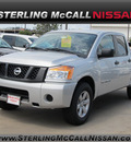 nissan titan 2012 silver s flex fuel 8 cylinders 2 wheel drive automatic with overdrive 77477