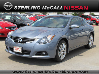 nissan altima 2012 gray coupe 3 5 sr gasoline 6 cylinders front wheel drive shiftable automatic 77477