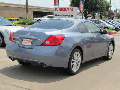 nissan altima 2012 gray coupe 3 5 sr gasoline 6 cylinders front wheel drive shiftable automatic 77477