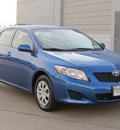 toyota corolla 2010 blue sedan le gasoline 4 cylinders front wheel drive automatic with overdrive 77074