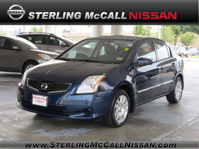 nissan sentra 2011 dk  blue sedan 2 0 s gasoline 4 cylinders front wheel drive cont  variable trans  77477