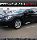 nissan altima 2012 black coupe 2 5 s gasoline 4 cylinders front wheel drive automatic 77477