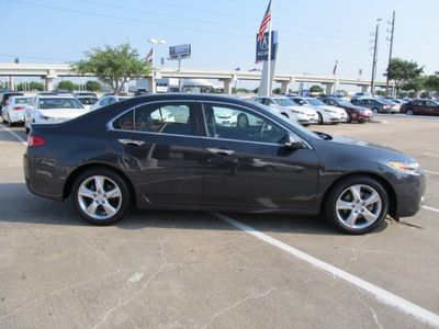 acura tsx 2012 dk  gray sedan gasoline 4 cylinders front wheel drive automatic with overdrive 77074