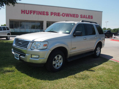 ford explorer 2008 lt  gray suv xlt gasoline 6 cylinders 2 wheel drive automatic 75067