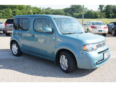 nissan cube 2009 green suv gasoline 4 cylinders front wheel drive automatic with overdrive 76505