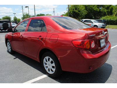 toyota corolla 2010 red sedan le gasoline 4 cylinders front wheel drive automatic with overdrive 77581