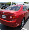 toyota corolla 2010 red sedan le gasoline 4 cylinders front wheel drive automatic with overdrive 77581