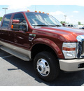 ford f 350 2008 brown super duty diesel 8 cylinders 4 wheel drive automatic with overdrive 77581