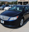 buick lacrosse 2011 blue sedan cx gasoline 6 cylinders front wheel drive 6 speed automatic 75070