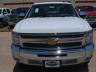 chevrolet silverado 1500 2012 white flex fuel 8 cylinders 2 wheel drive automatic 75075