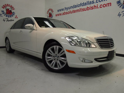 mercedes benz s class 2009 white sedan s550 gasoline 8 cylinders rear wheel drive automatic 75150