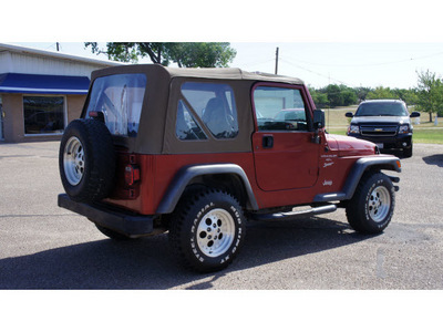 jeep wrangler 1999 dk  red suv sport gasoline 6 cylinders 4 wheel drive automatic 79065