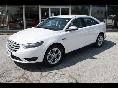 ford taurus 2013 white sedan sel fwd gasoline 6 cylinders front wheel drive 6 speed automatic 75142