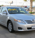 toyota camry 2011 silver sedan le gasoline 4 cylinders front wheel drive automatic with overdrive 77074