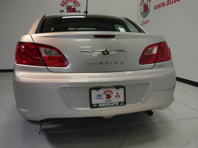 chrysler sebring 2010 silver sedan touring gasoline 4 cylinders front wheel drive automatic 75150