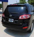 hyundai santa fe 2012 black suv 4dr fwd v6 ltd gasoline 6 cylinders front wheel drive automatic 75070