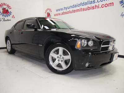 dodge charger 2009 black sedan r t gasoline 8 cylinders rear wheel drive 5 speed automatic 75150