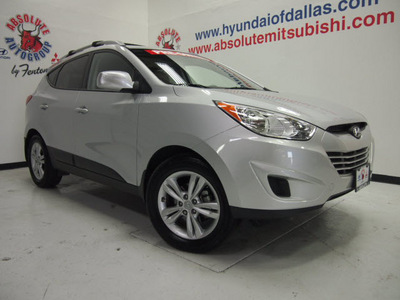 hyundai tucson 2011 silver gls gasoline 4 cylinders front wheel drive 6 speed automatic 75150
