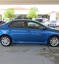 toyota corolla 2010 blue sedan s gasoline 4 cylinders front wheel drive automatic with overdrive 77477