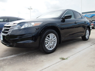 honda crosstour 2012 black wagon ex gasoline 4 cylinders front wheel drive automatic 77521