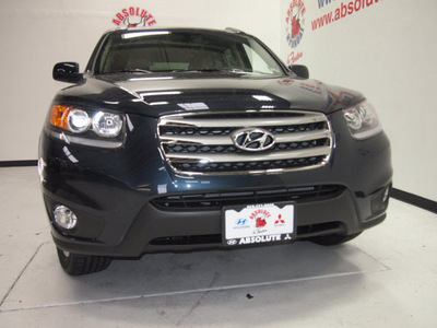 hyundai santa fe 2012 dk  blue suv limited gasoline 6 cylinders front wheel drive automatic 75150