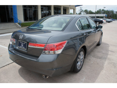 honda accord 2012 dk  gray sedan ex l w navi gasoline 4 cylinders front wheel drive automatic 77339