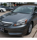 honda accord 2012 dk  gray sedan se gasoline 4 cylinders front wheel drive automatic 77339