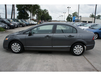 honda civic 2011 dk  gray sedan vp gasoline 4 cylinders front wheel drive automatic 77339