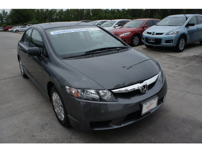 honda civic 2011 dk  gray sedan vp gasoline 4 cylinders front wheel drive automatic 77339