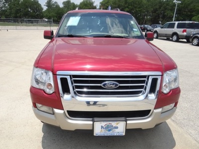 ford explorer 2006 dk  red suv eddie bauer gasoline 6 cylinders rear wheel drive 5 speed automatic 77388