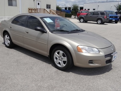 dodge stratus 2002 tan sedan se gasoline 6 cylinders front wheel drive 4 speed automatic 77388