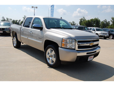 chevrolet silverado 1500 2009 silver lt gasoline 8 cylinders 2 wheel drive automatic with overdrive 77656