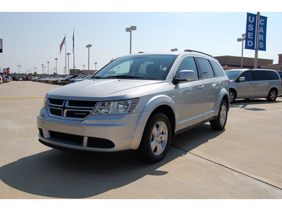 dodge journey 2011 silver mainstreet flex fuel 6 cylinders front wheel drive automatic with overdrive 77656