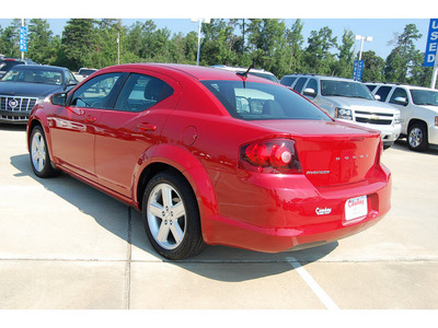 dodge avenger 2011 maroon sedan mainstreet gasoline 4 cylinders front wheel drive automatic with overdrive 77656