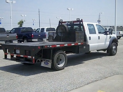 ford f550 2008 white xl 8 cylinders automatic 77532