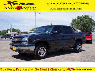 chevrolet avalanche 2003 dk  gray suv 1500 gasoline 8 cylinders 4 wheel drive automatic 79065