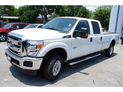 ford f 350 super duty 2012 white xlt biodiesel 8 cylinders 4 wheel drive automatic 78644