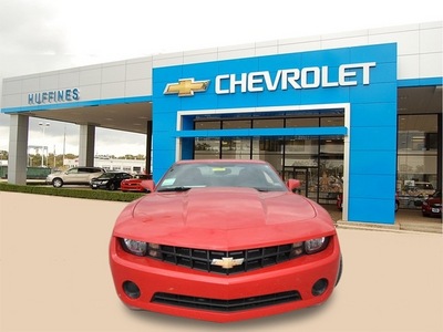 chevrolet camaro 2012 red coupe ls gasoline 6 cylinders rear wheel drive 6 speed manual 75067