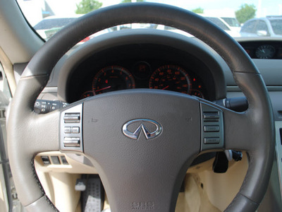 infiniti g35 2005 off white coupe gasoline 6 cylinders rear wheel drive automatic 75034