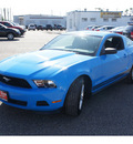 ford mustang 2011 blu coupe gasoline 6 cylinders rear wheel drive automatic 78550