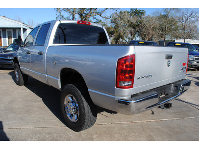 dodge ram pickup 2500 2006 silver slt diesel 6 cylinders 4 wheel drive automatic with overdrive 77531