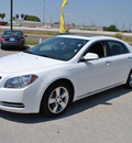 chevrolet malibu 2012 white sedan lt flex fuel 4 cylinders front wheel drive 6 speed automatic 78521