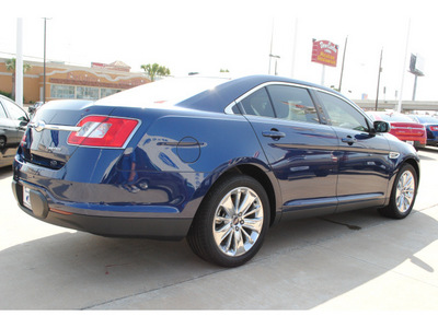 ford taurus 2012 dk  blue sedan limited gasoline 6 cylinders front wheel drive automatic 77074