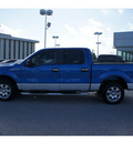 ford f 150 2010 blue xlt gasoline 8 cylinders 2 wheel drive automatic 77074