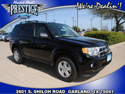 ford escape 2012 black suv xlt flex fuel 6 cylinders front wheel drive 6 speed automatic 75041